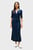 Платье/MIXED RIB CONTRAST POLO DRESS