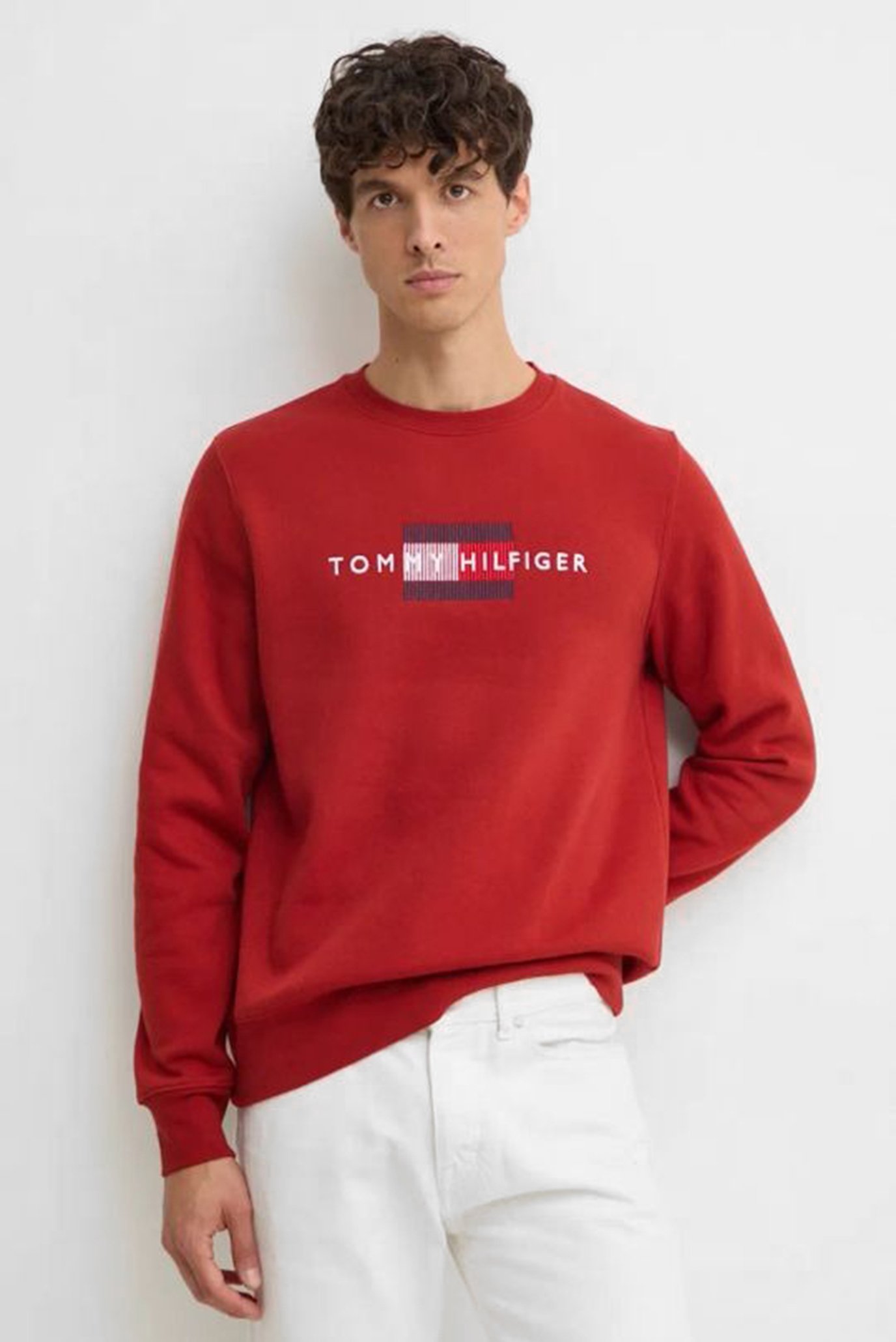 Свитшот/HILFIGER FLAG EMBRO SWEATSHIRT 1