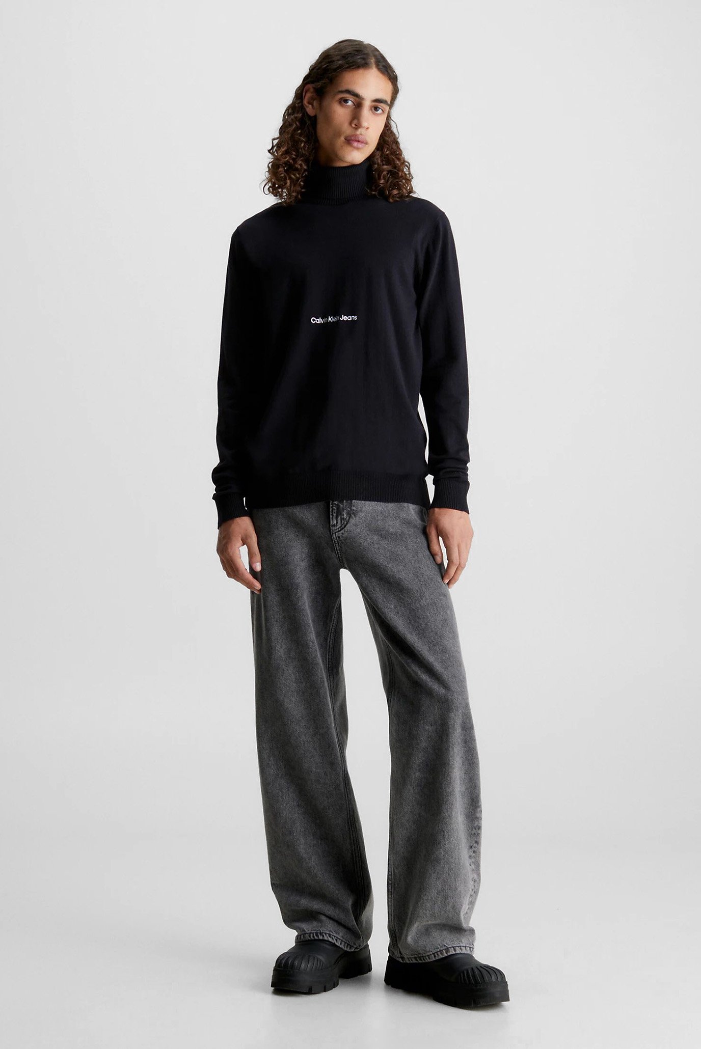 Гольф INSTITUTIONAL ROLL NECK SWEATER 2