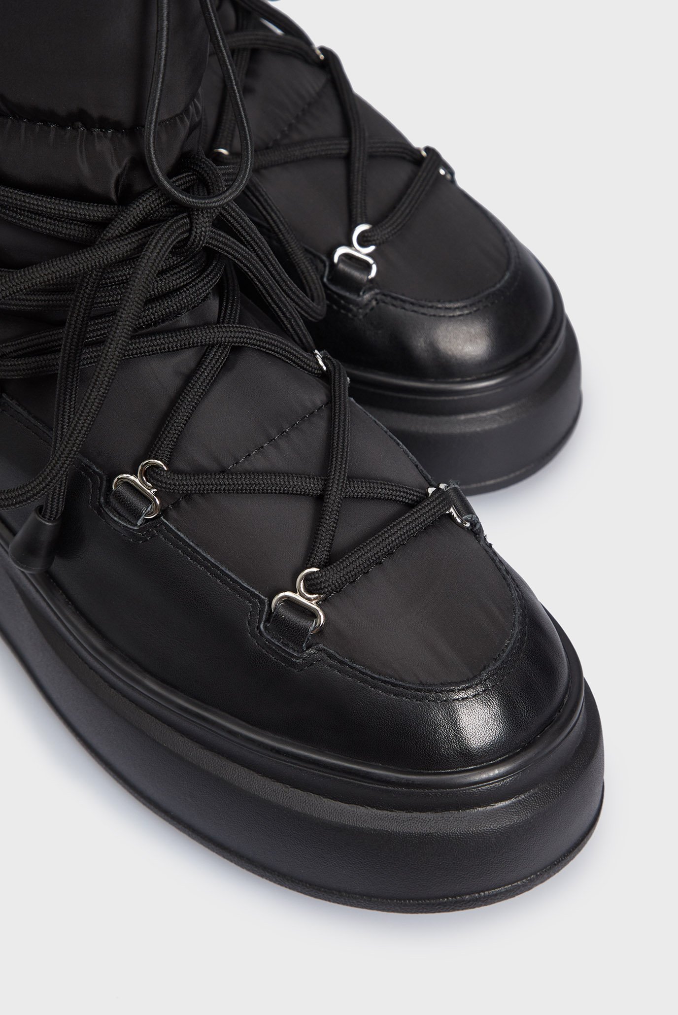 Женские черные дутики Alyssum 3