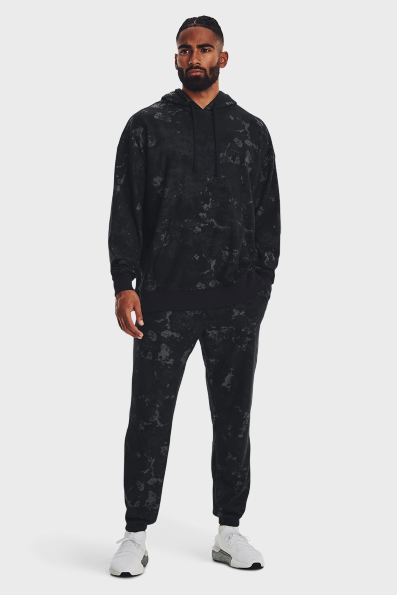 Мужские черные спортивные брюки UA Journey Terry JoggersUnder Armour Мужские черные спортивные брюки UA Journey Terry Joggers 2