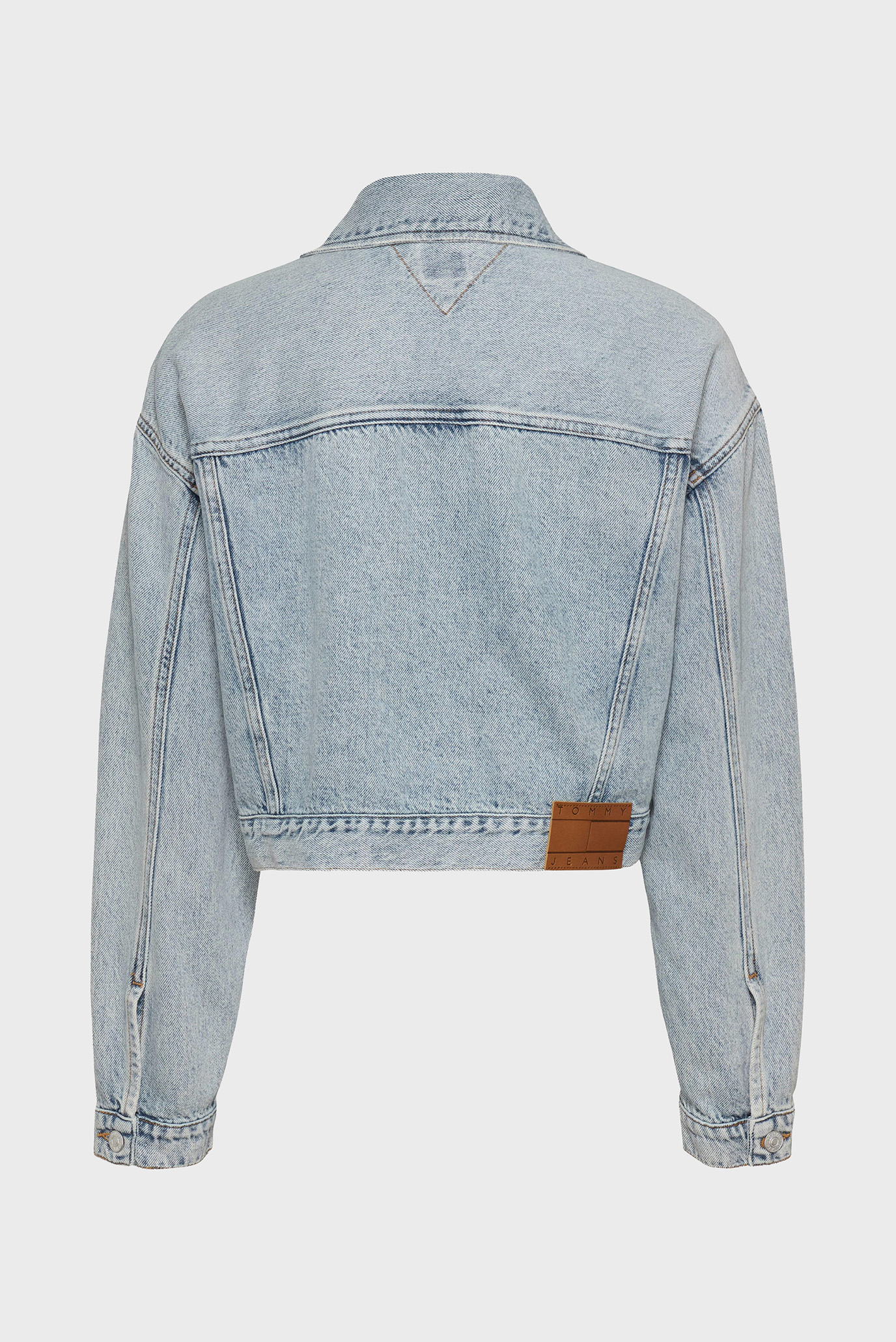 Женская голубая джинсовая куртка CROP TRUCKER 7