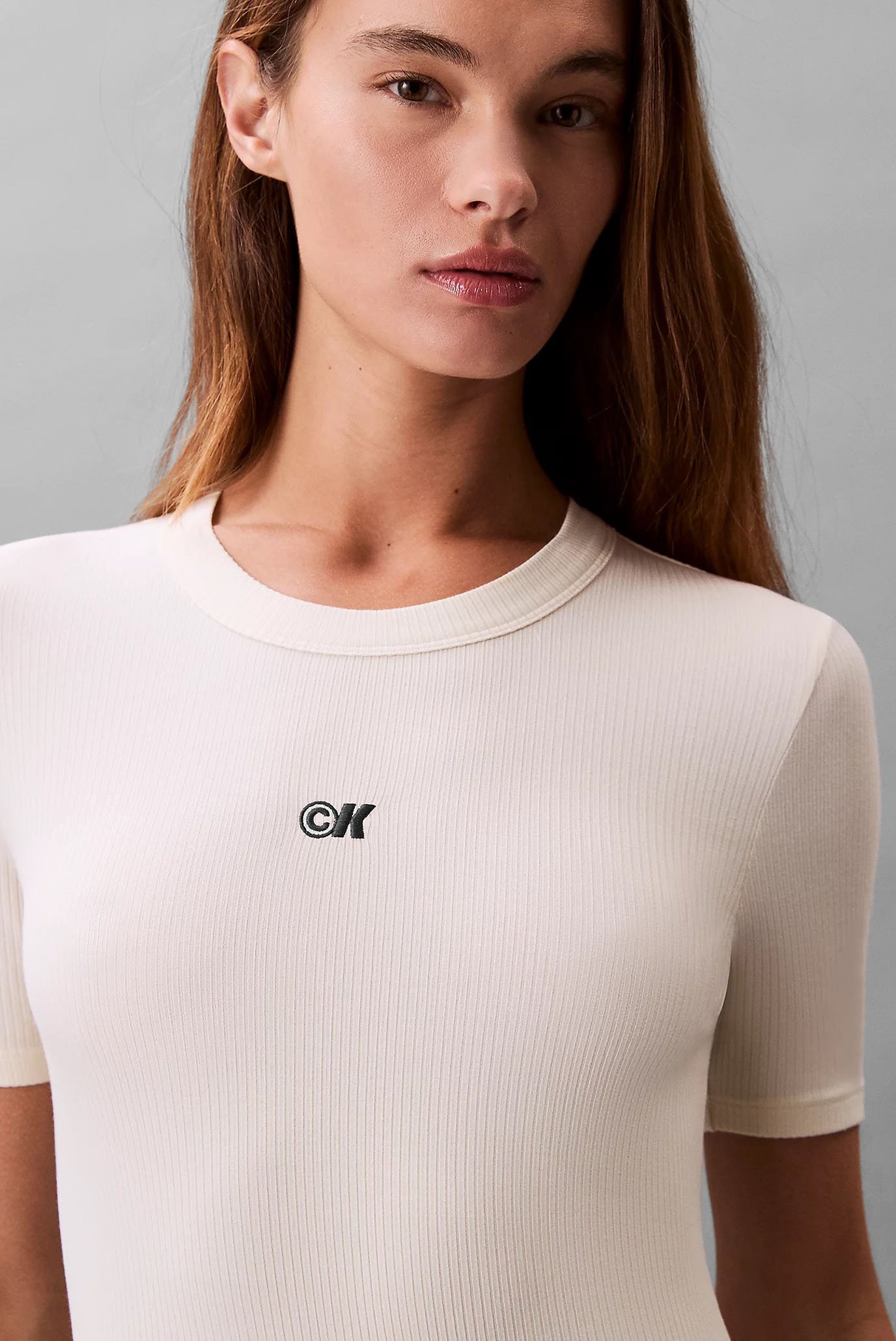 Платье A - MODAL RIB SS DRESS 5