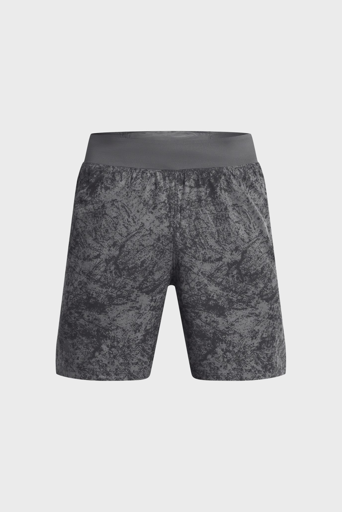 Мужские серые шорты UA LAUNCH PRO 7'' PRINTED SHORTS 5