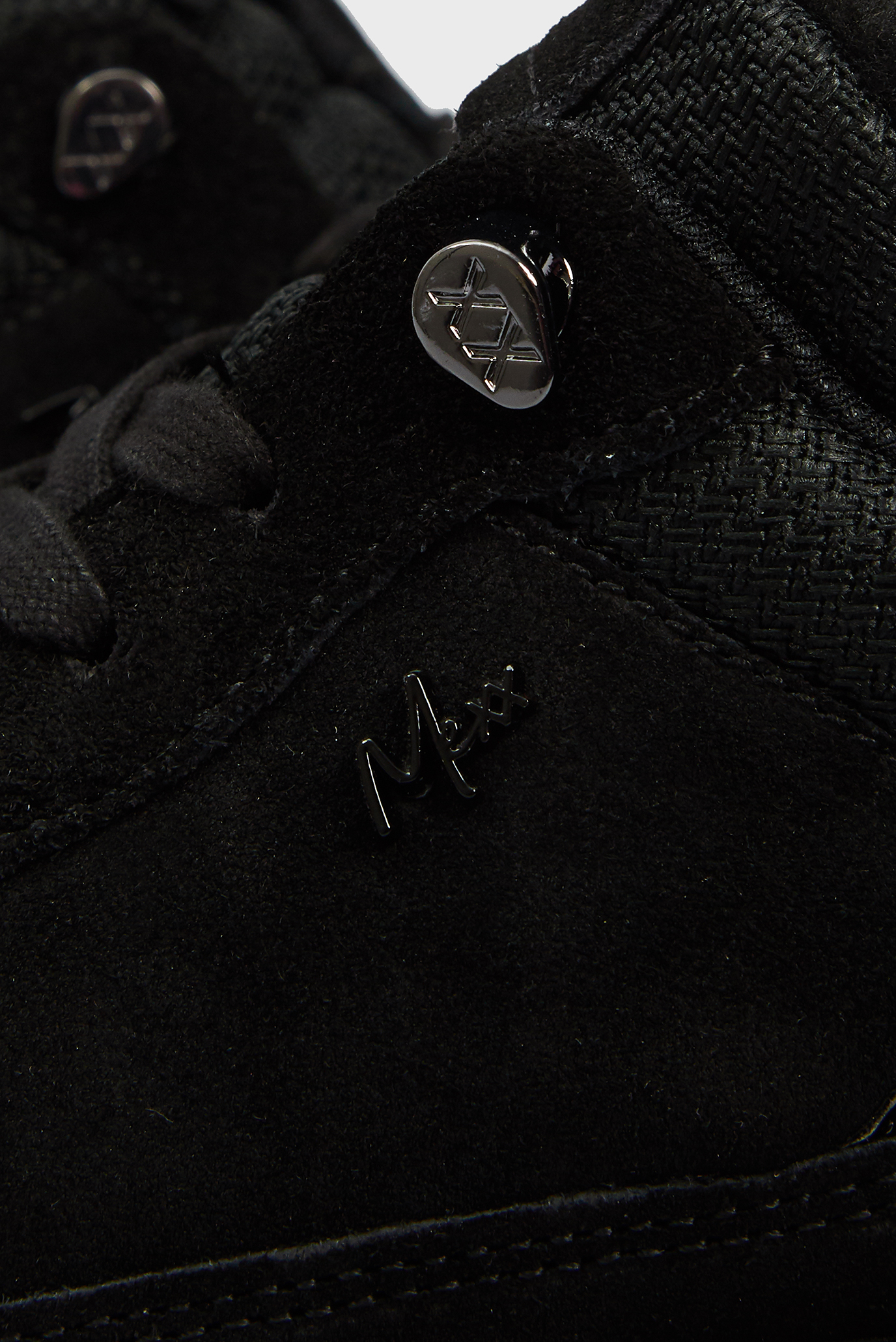 Женские черные замшевые кроссовки PRIMROSE ORCHID 2