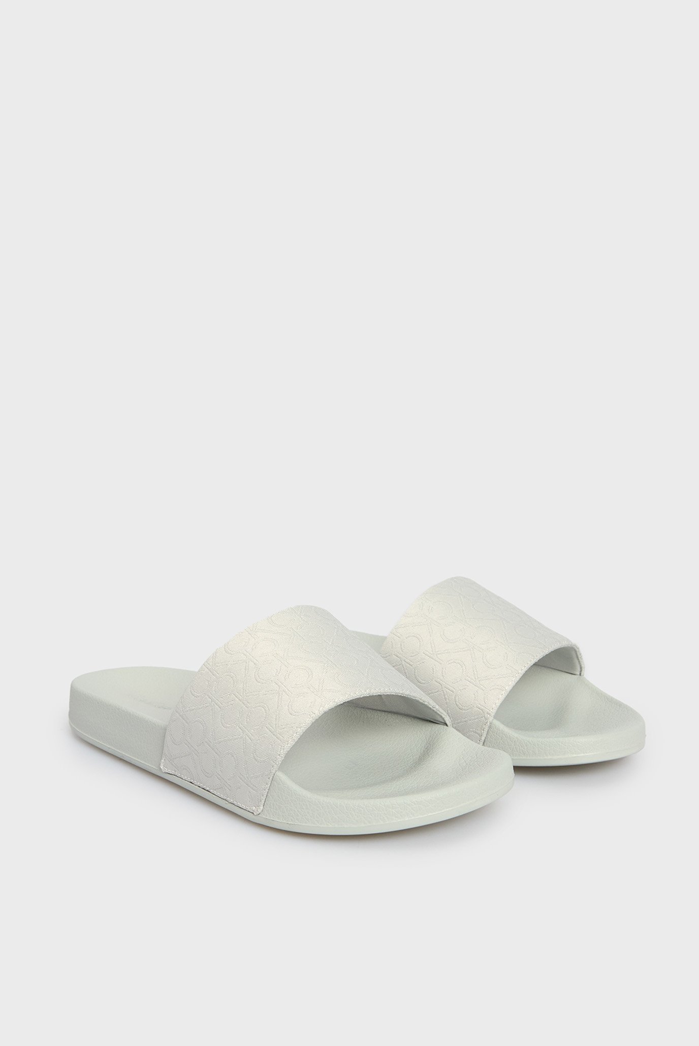 Женские серые слайдеры POOL SLIDE - JACQ 3