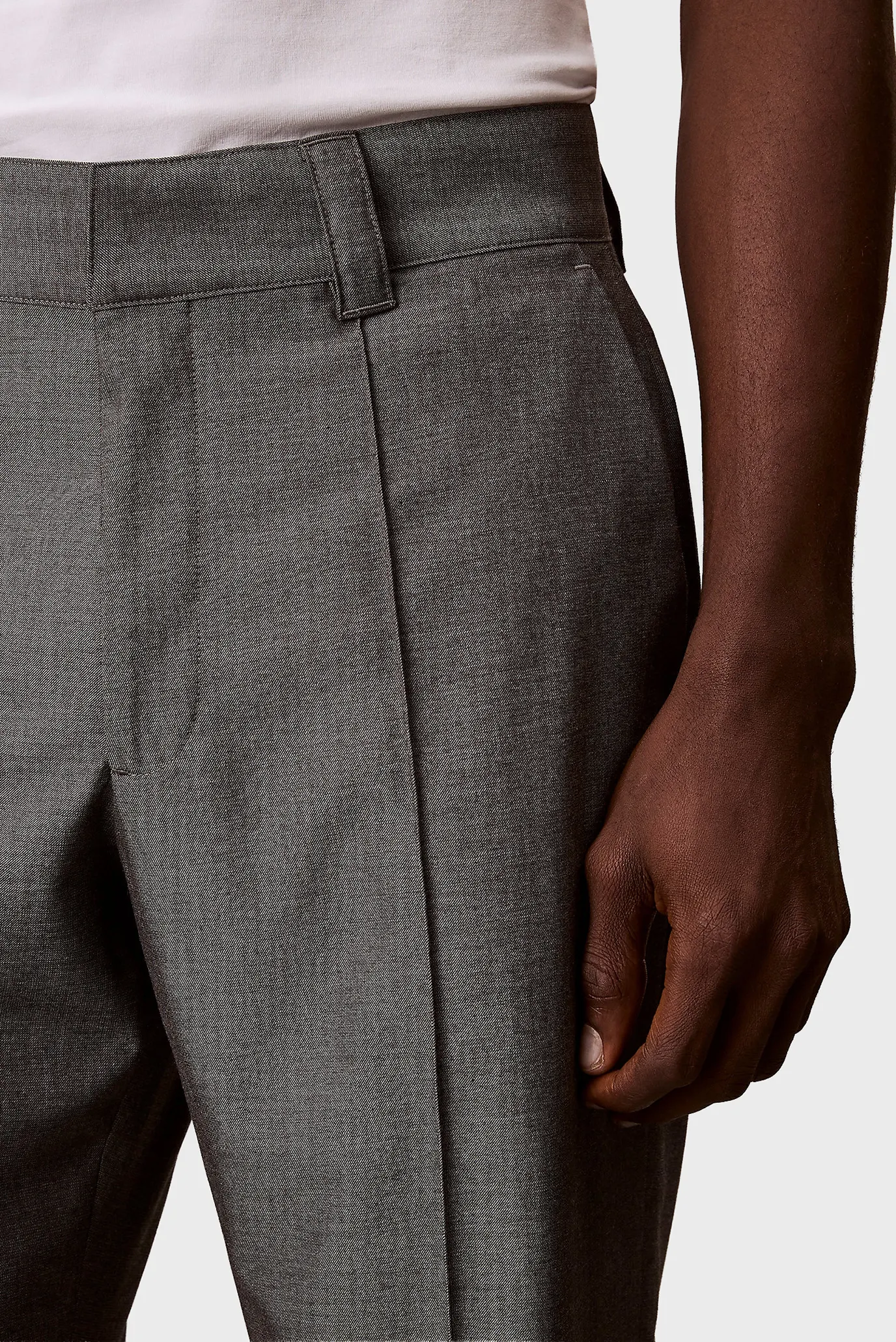 Брюки 90S STRAIGHT VISCOSE BLEND TROUS 2