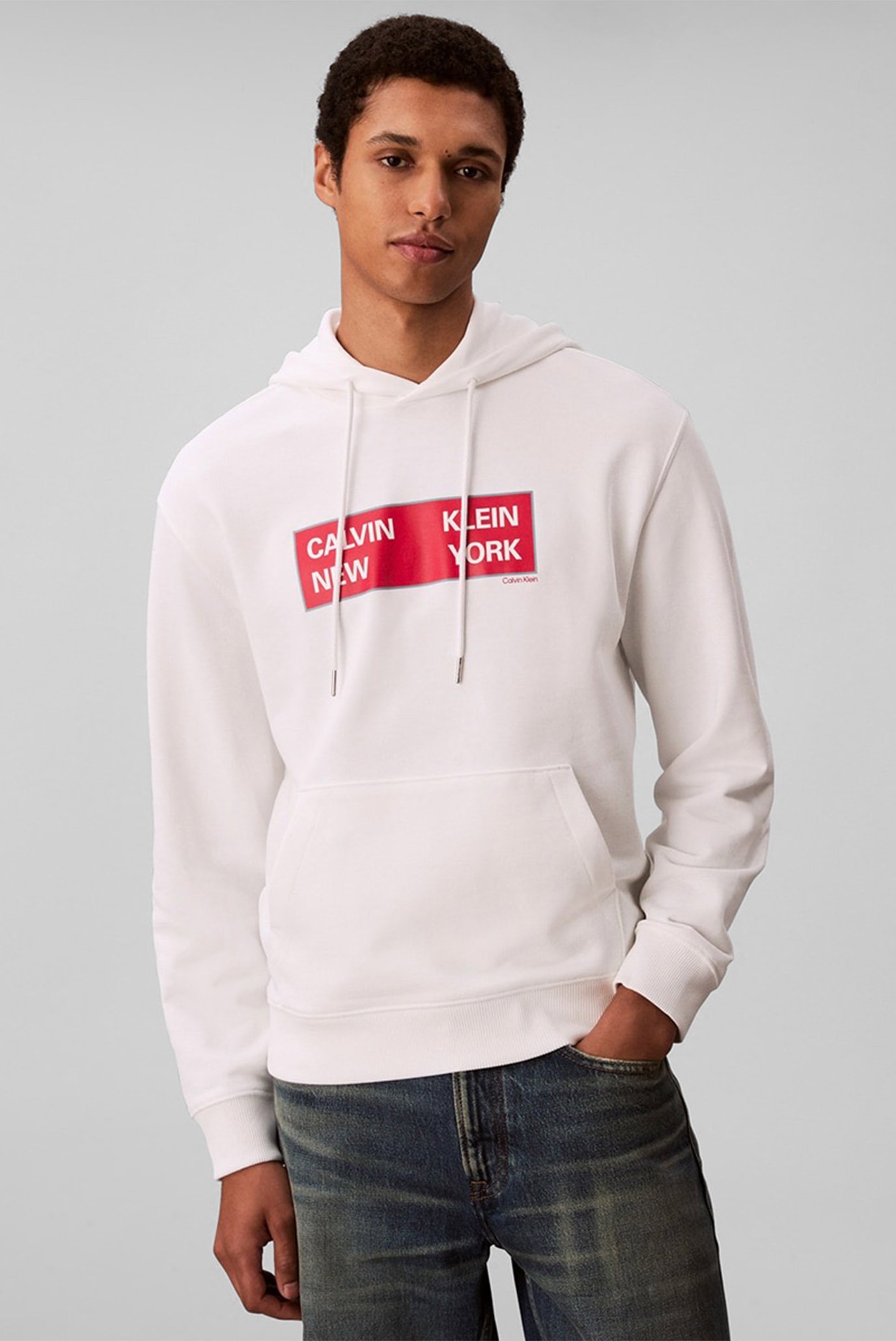 Худи LS EU 350TERRY CKNY BOX GRAPHIC 1