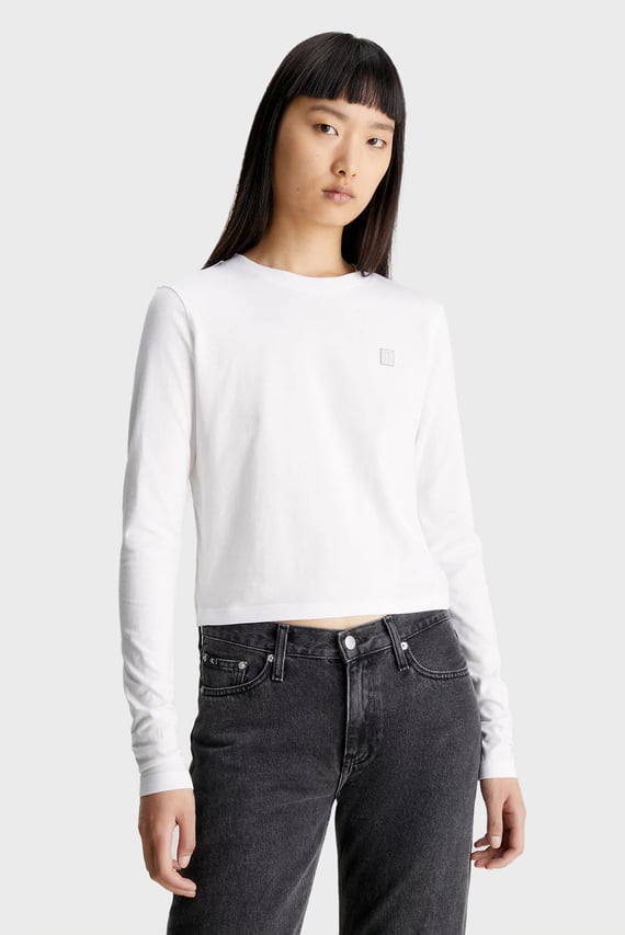 Лонгслив CK EMBRO BADGE LS BABY TEE