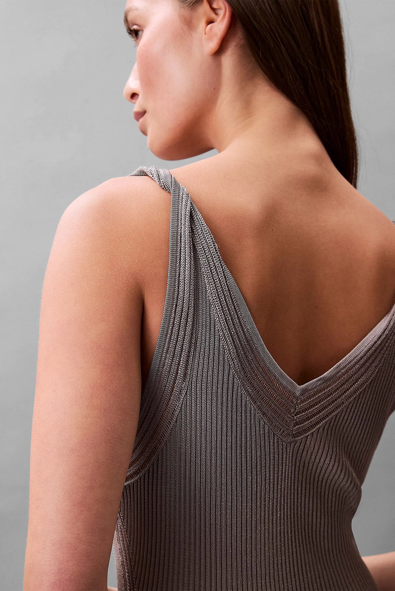 Платье Bright Rayon Rib Dress 4