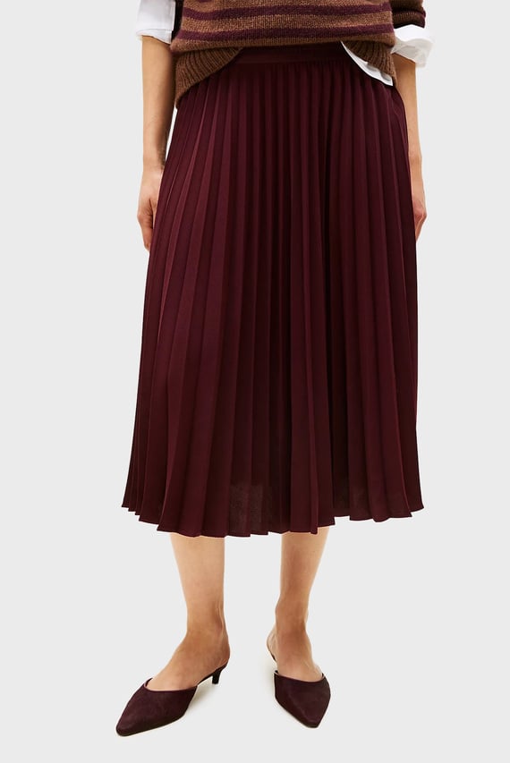 Юбка FLUID PLEATED PULL ON MIDI SKIRT