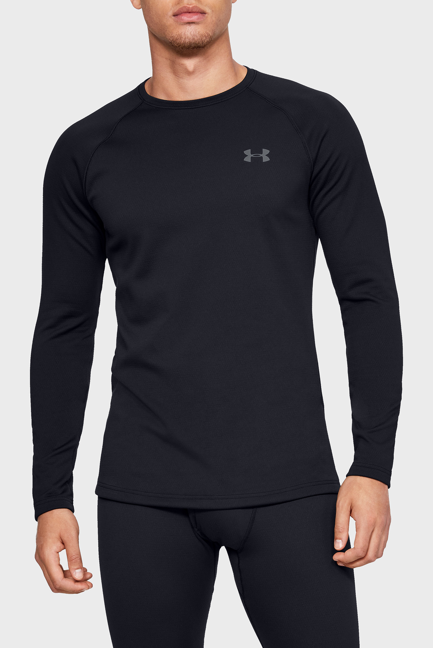 Мужской черный термореглан Packaged Base 3.0 Crew 10