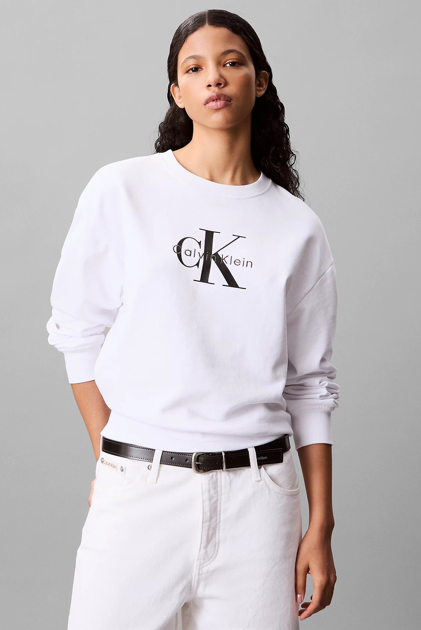 Свитшот LS MONOLOGO FRENCH TERRY RLXD CN 1