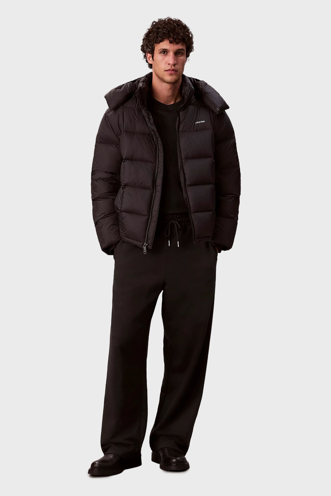 Куртка зимняя LS NYLON QUILTED DETACHABLE HOOD 2