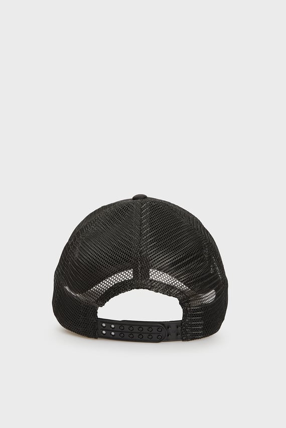 Мужская черная кепка HAT BIKKEMBERGS