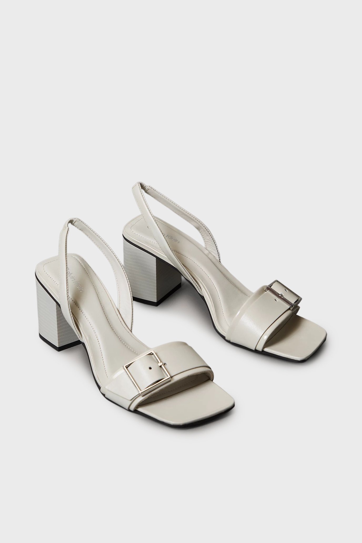 Босоножки HEEL SANDAL 70 W BUCKLE - LTHCalvin Klein Босоножки HEEL SANDAL 70 W BUCKLE - LTH 3