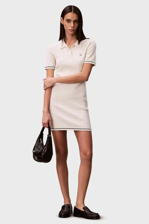 Платье MICROCABLE MINI DRESS Calvin Klein Jeans
