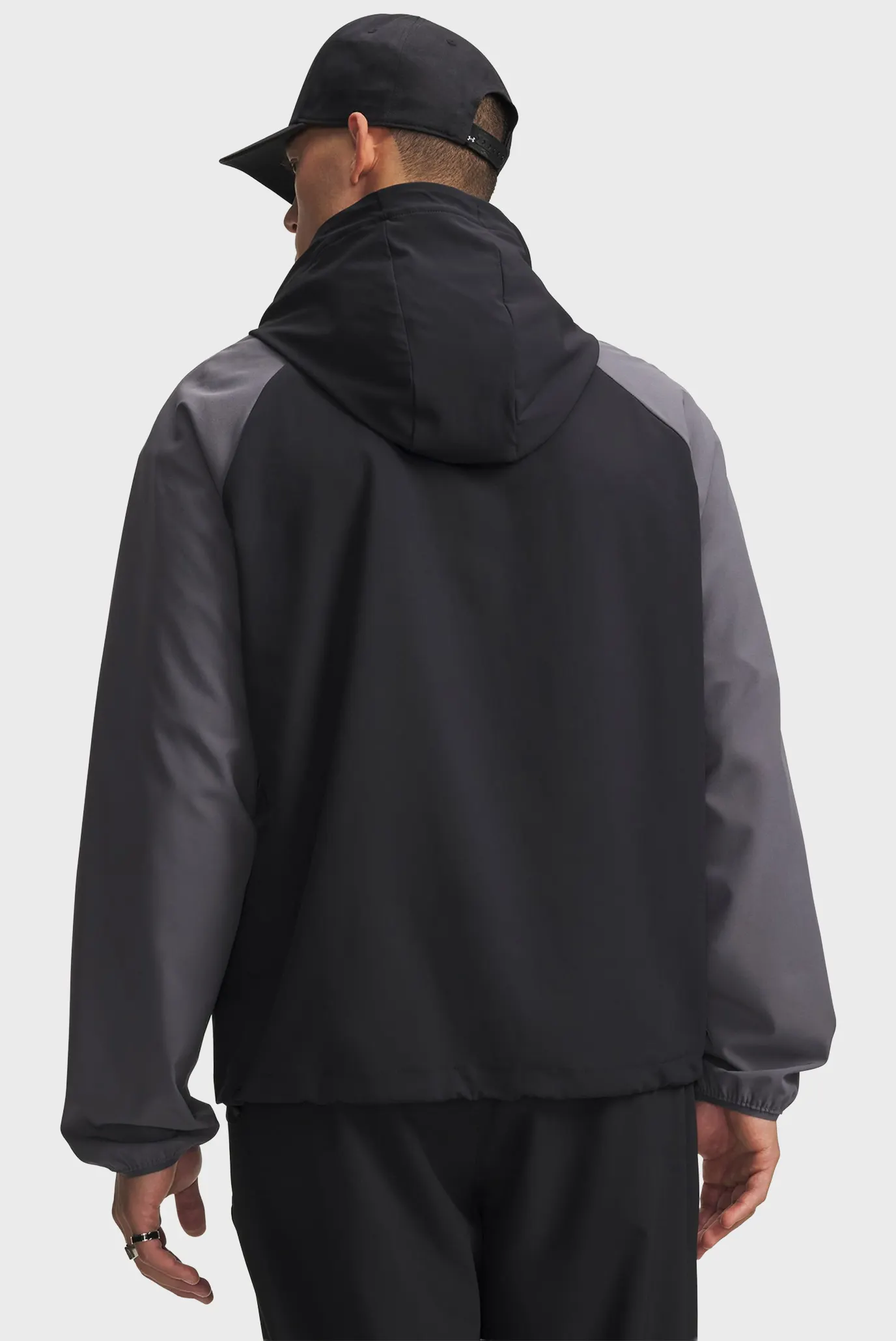 Ветровка UA Vibe Woven Anorak-GRY 2