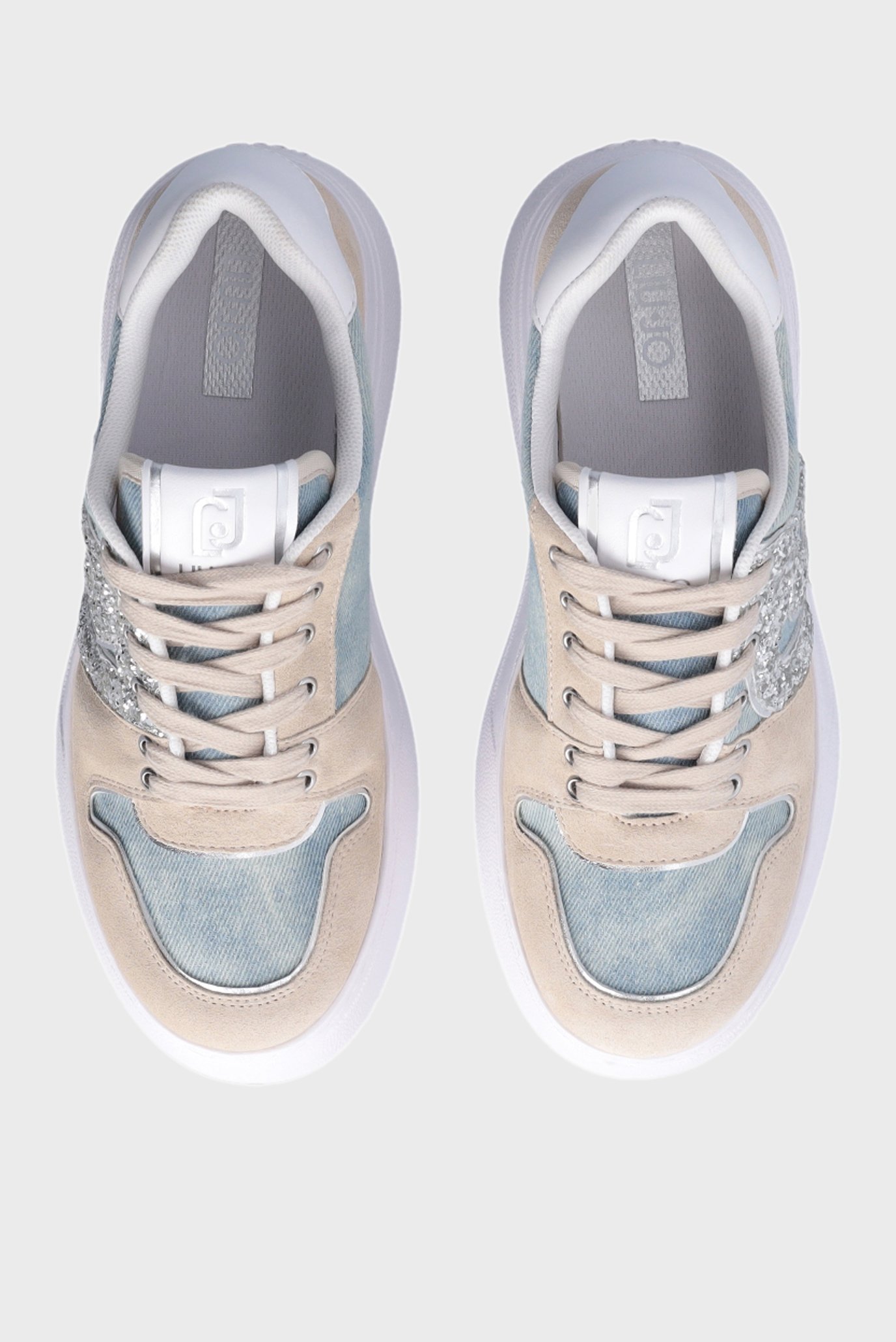 Кеды TAMI 13 - SNEAKER DENIM COW SUEDE GLIT SAVANA DENIM 4