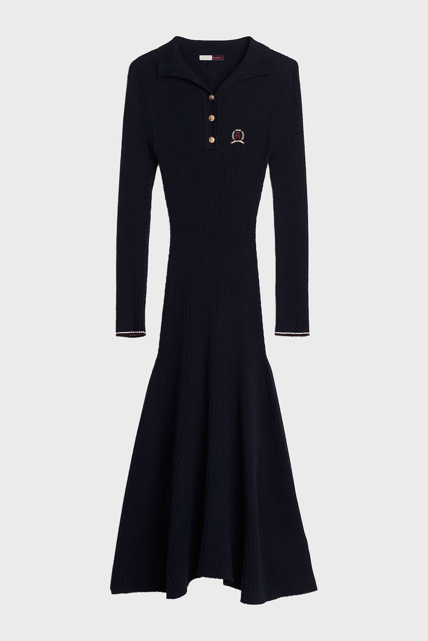 Платье THC CC GS CABLE POLO SWTR DRESSTommy Hilfiger Платье THC CC GS CABLE POLO SWTR DRESS 6