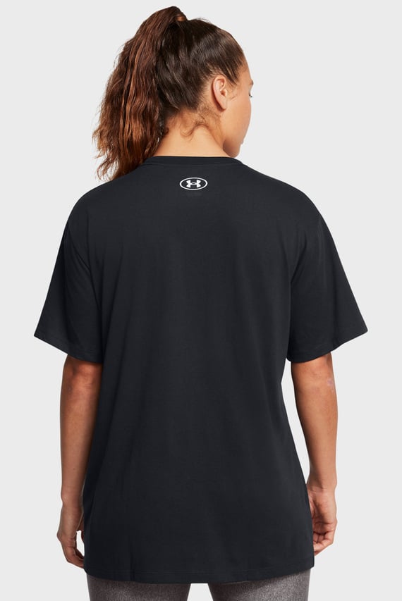 Женская черная футболка UA W BFOS LOGO TEE SS