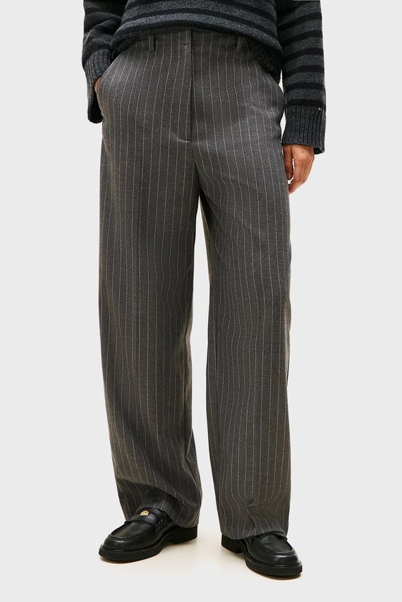 Брюки PINSTRIPE LOOSE STRAIGHT PANT Tommy Hilfiger Брюки PINSTRIPE LOOSE STRAIGHT PANT Tommy Hilfiger