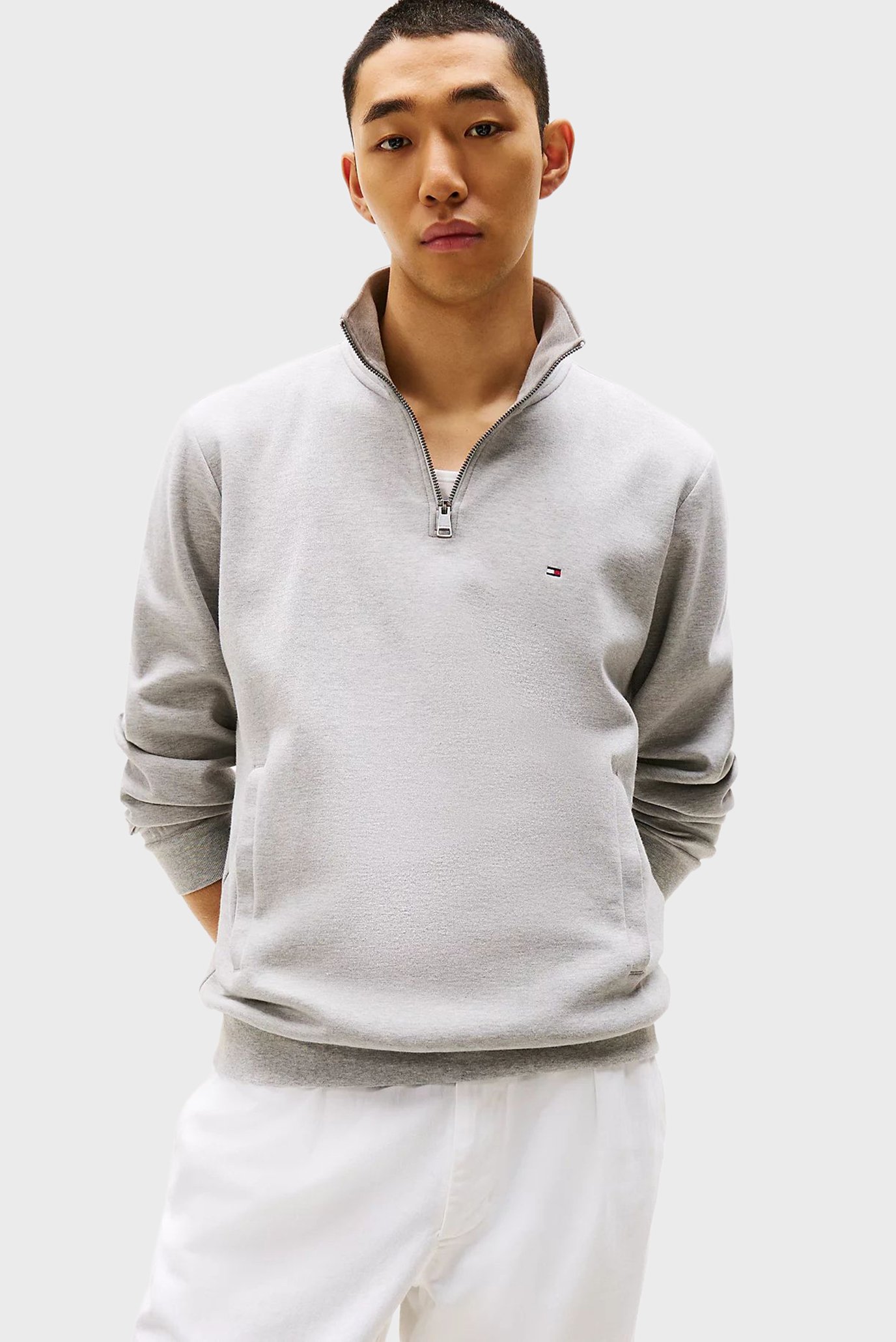 Свитшот ESSENTIAL INTECHNO 1 4 ZIPTommy Hilfiger Свитшот ESSENTIAL INTECHNO 1 4 ZIP 1