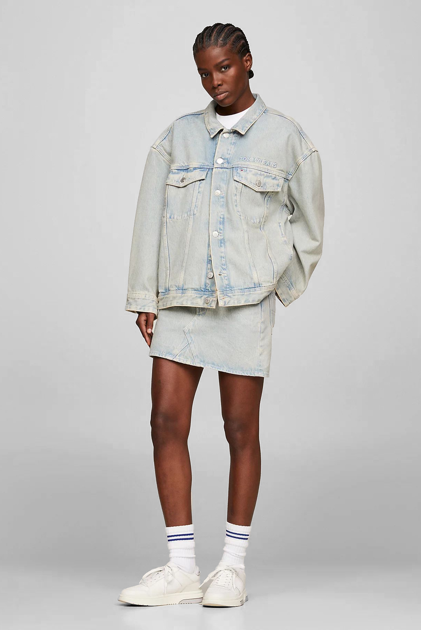 Женская голубая джинсовая куртка DAISY OVR 2