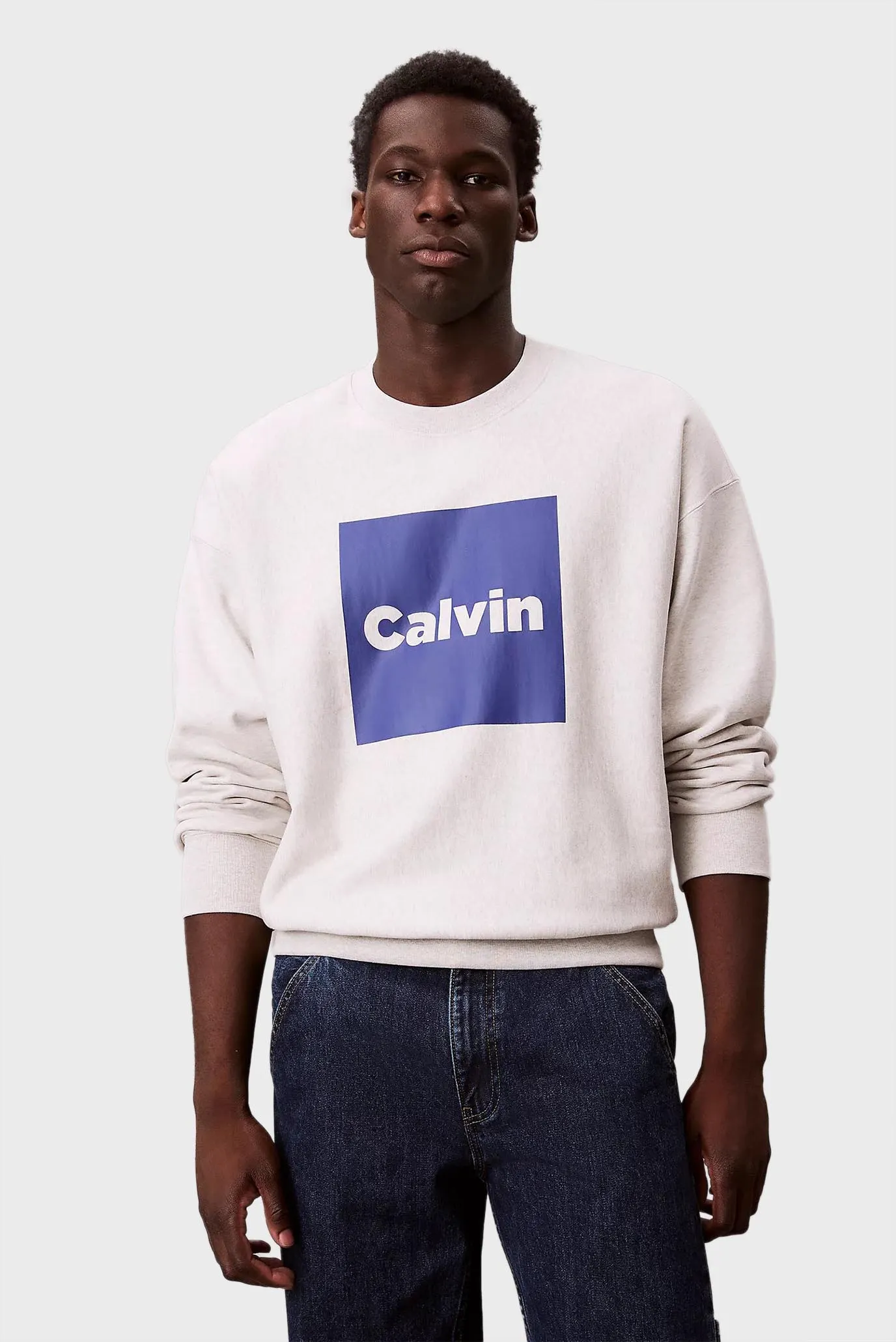 Свитшот LS PREMIUM FLEECE CALVIN BOX GRA 1