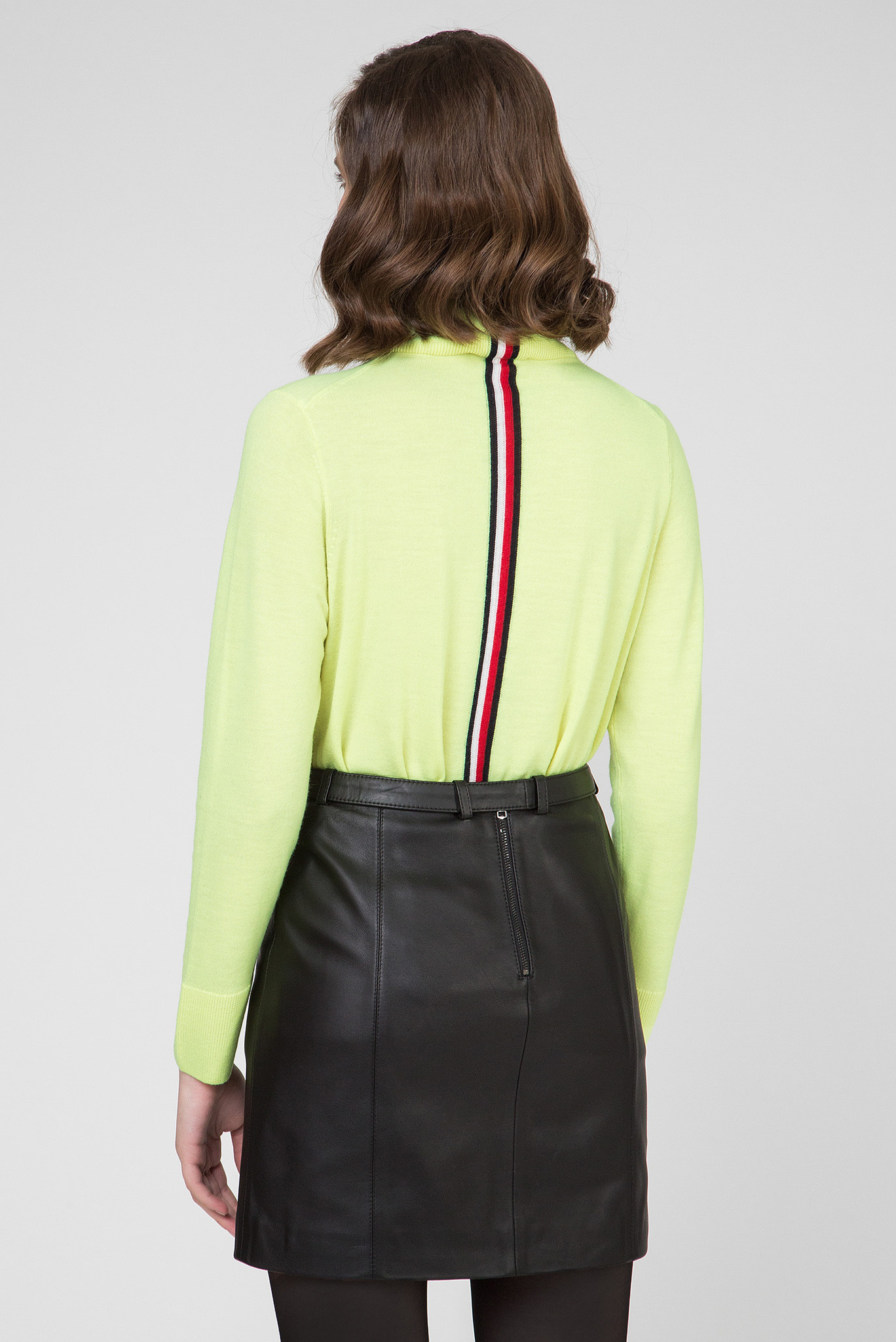 Женский желтый гольф JAKAYLA HIGH-NK 4