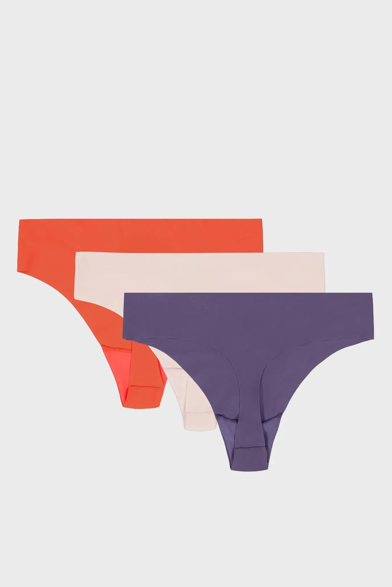 Трусы/UA PURE STRETCH NO SHOW THONG -SOLID 3PK 2