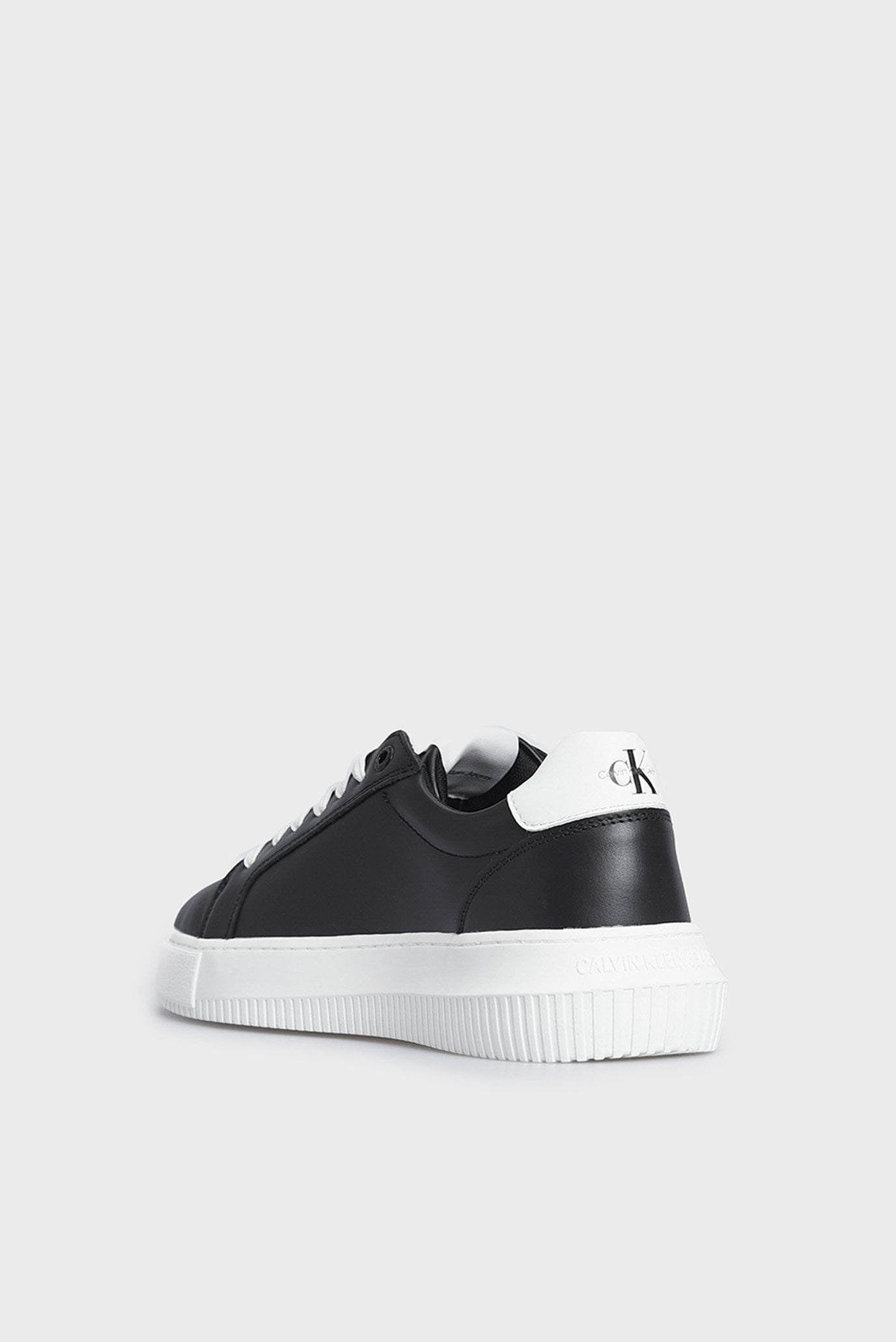 Женские черные кожаные сникерсы CHUNKY CUPSOLE MONO LTH WN 2