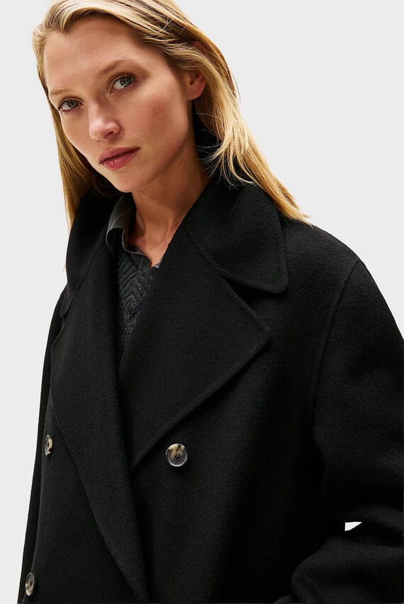 Пальто DF WOOL BLEND REG PEACOAT