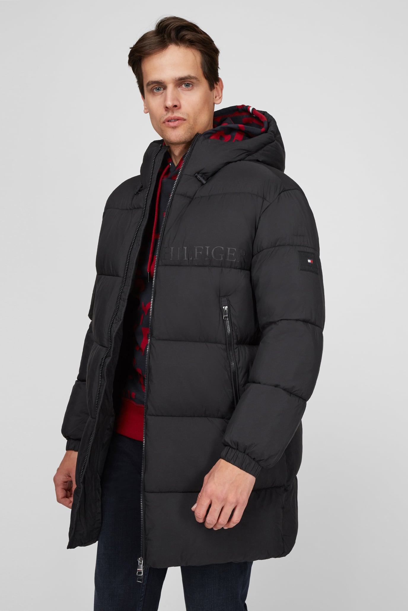 Мужская черная куртка HIGH LOFT PARKA 7