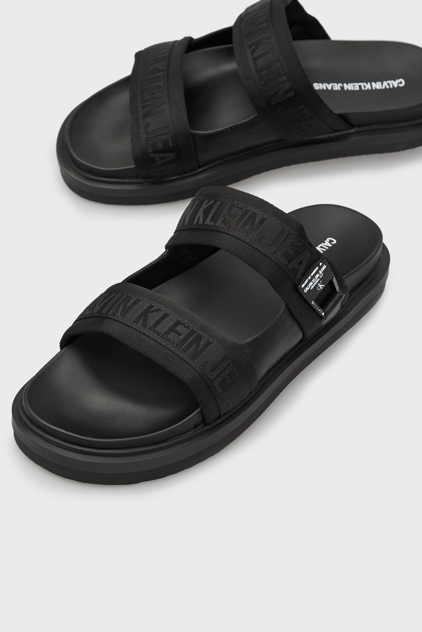 Мужские черные слайдеры TWOSTRAPS 7