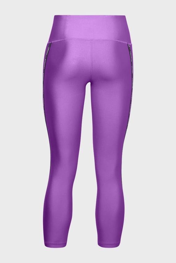 Женские сиреневые тайтсы UA HG Armour WMT Ankle Crop