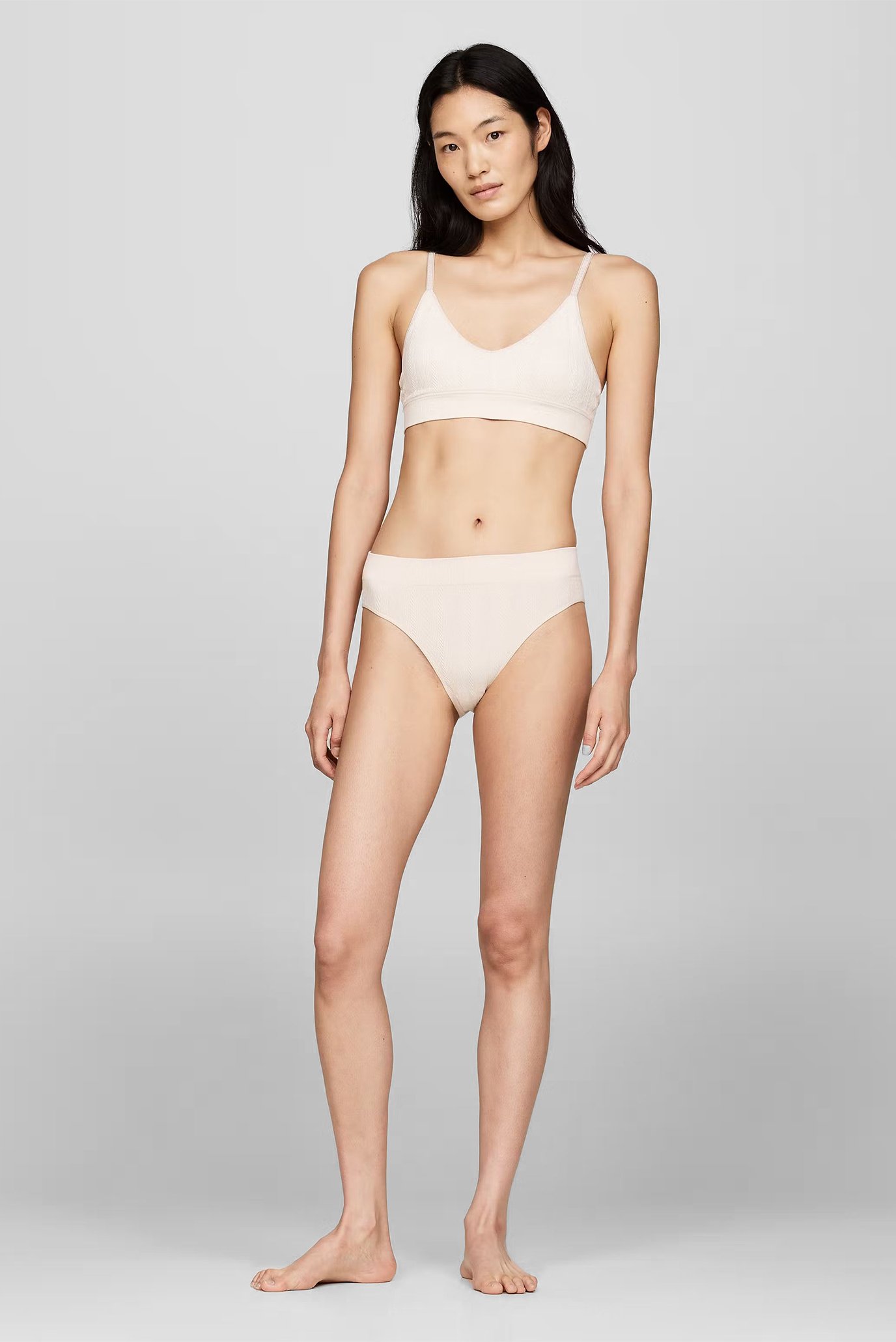 Женские бежевые трусики BIKINI 2