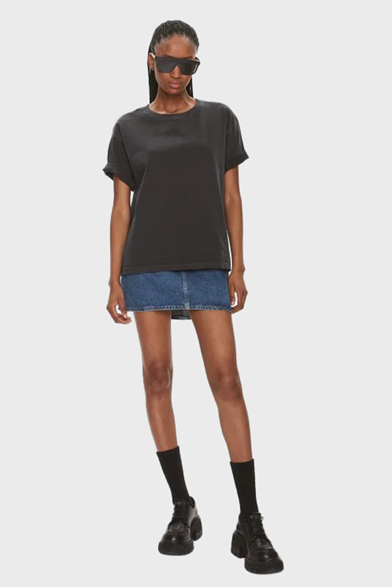 Юбка DARTED DENIM SKIRT 2