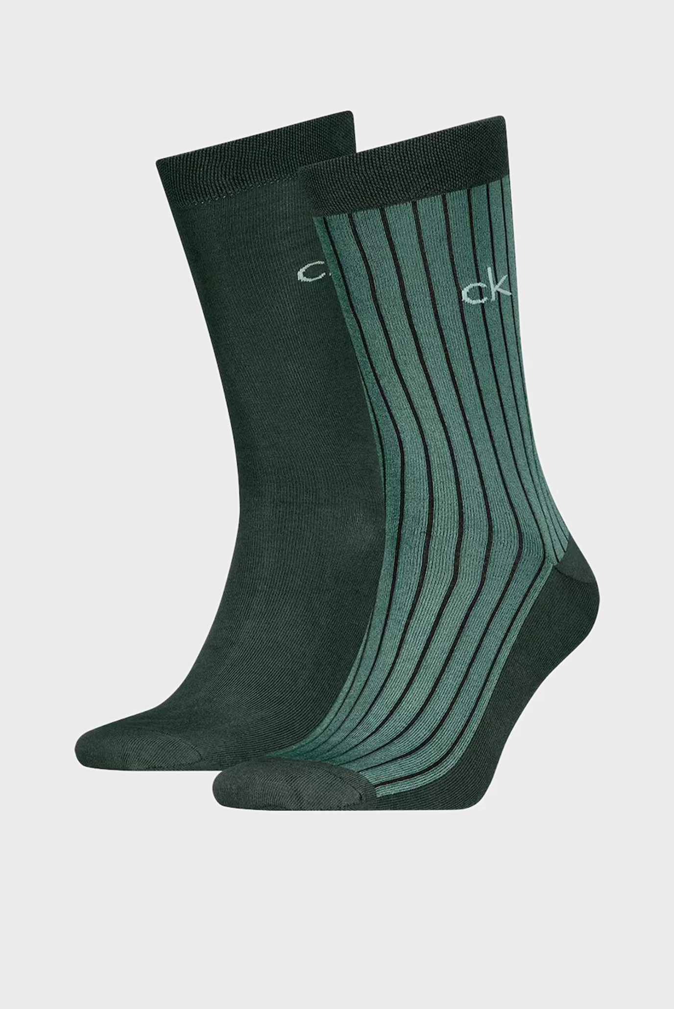 Носки/CK MEN SOCK 2P DROPNEEDLE RIB, ONE SIZE 1