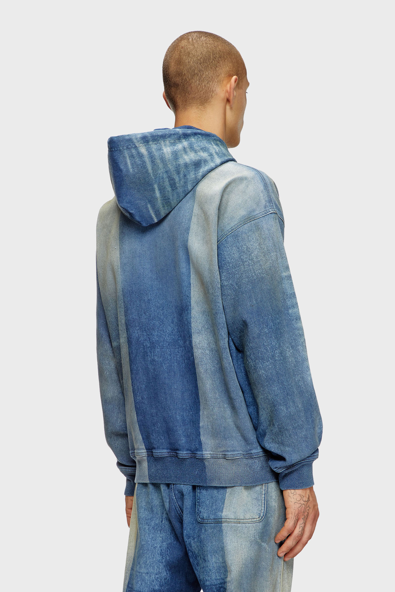 Худи D-UM-RIB-FSF TRACK SWEAT-SHIRT FSDiesel Худи D-UM-RIB-FSF TRACK SWEAT-SHIRT FS 3