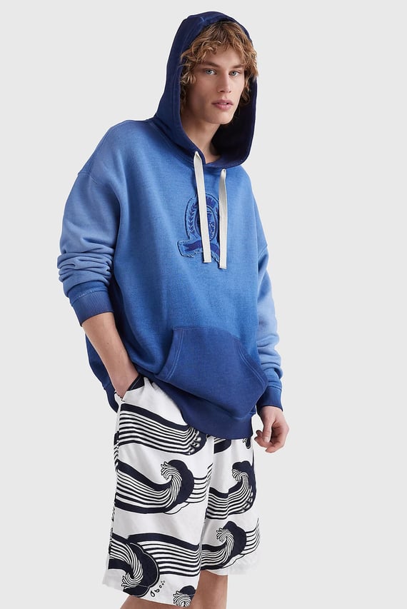 Худи THL GARMENT DYED HOODIE Tommy Hilfiger