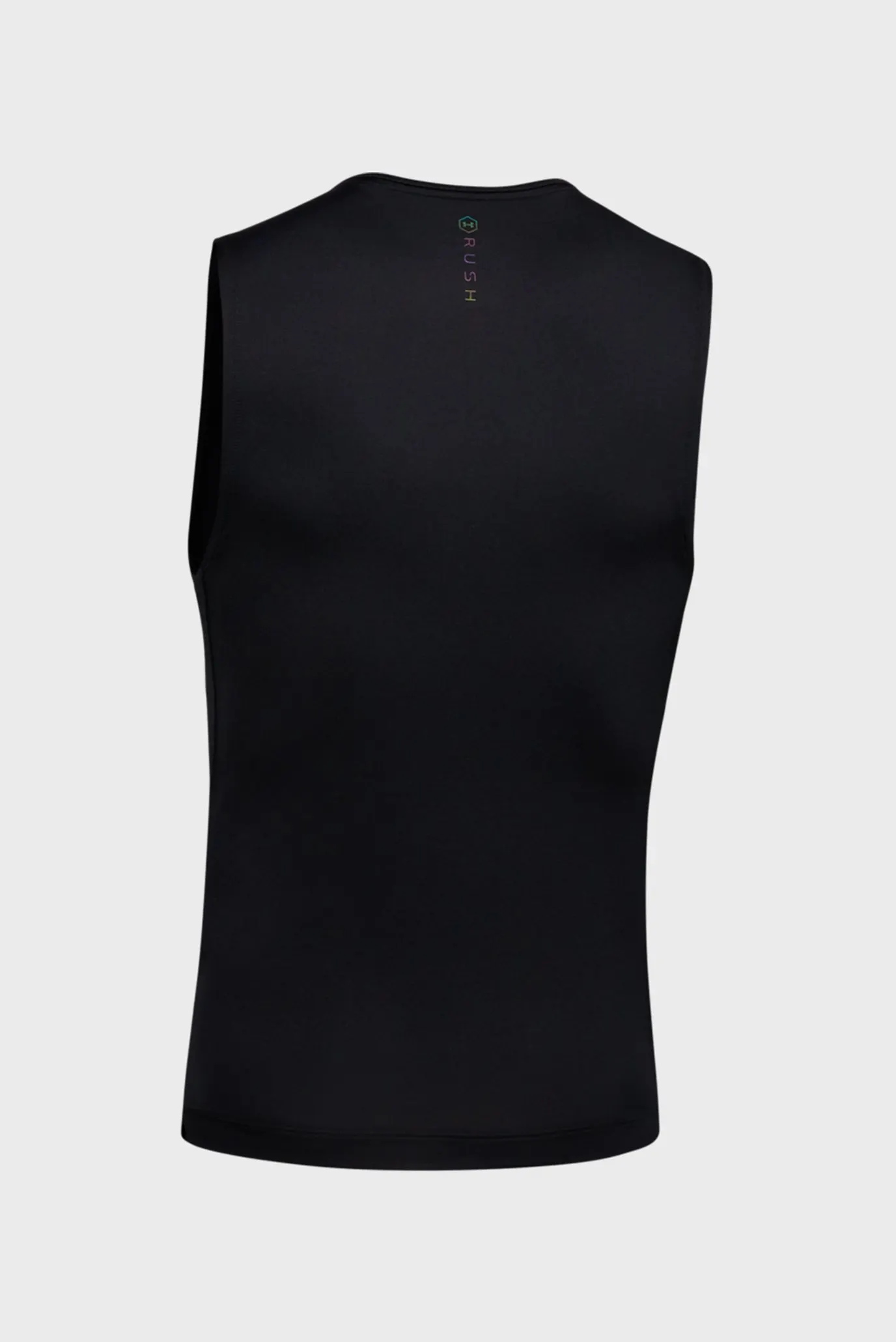 Мужская черная спортивная майка UA HG Rush Compression SL 6