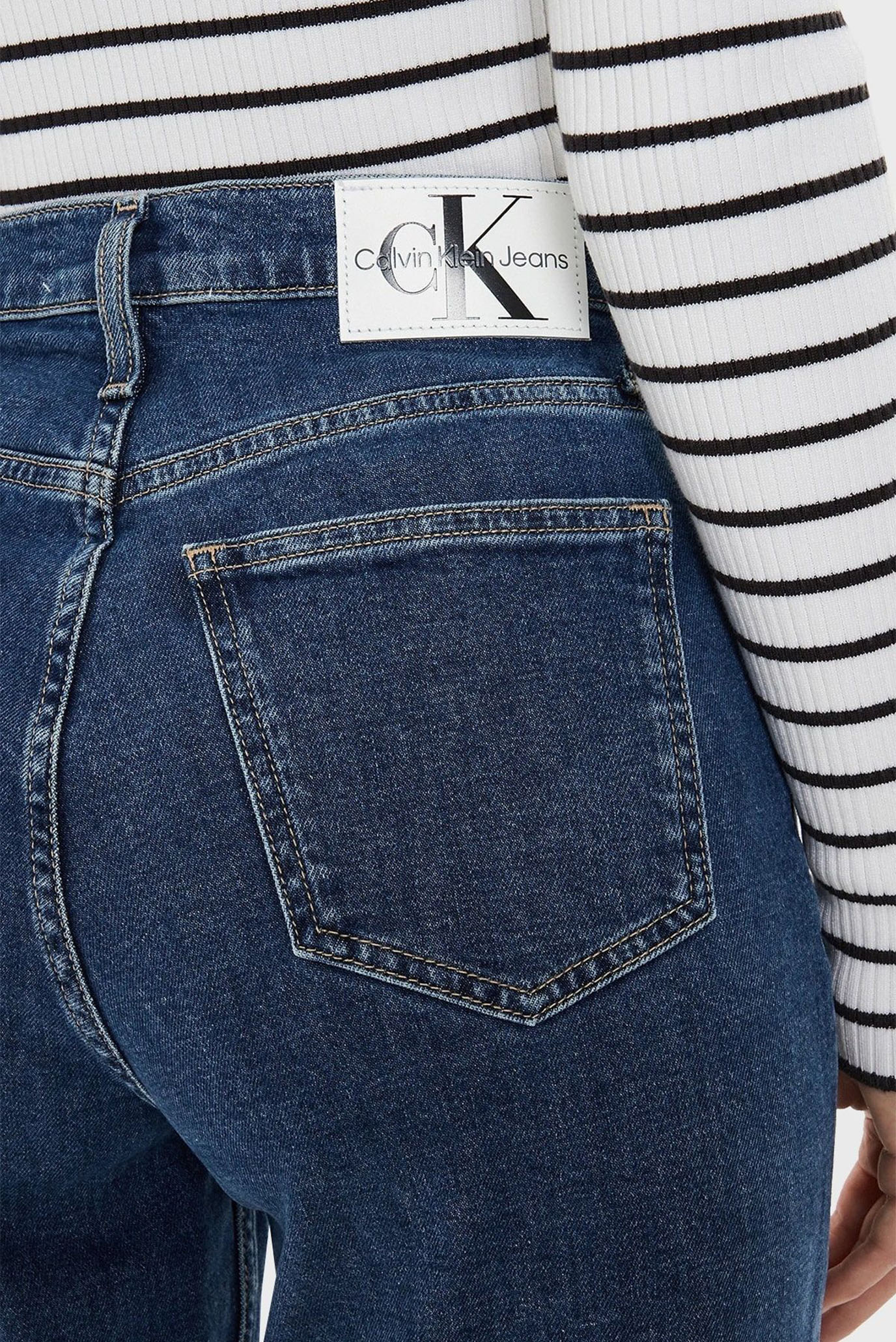 Женские синие джинсы MOM JEAN 8