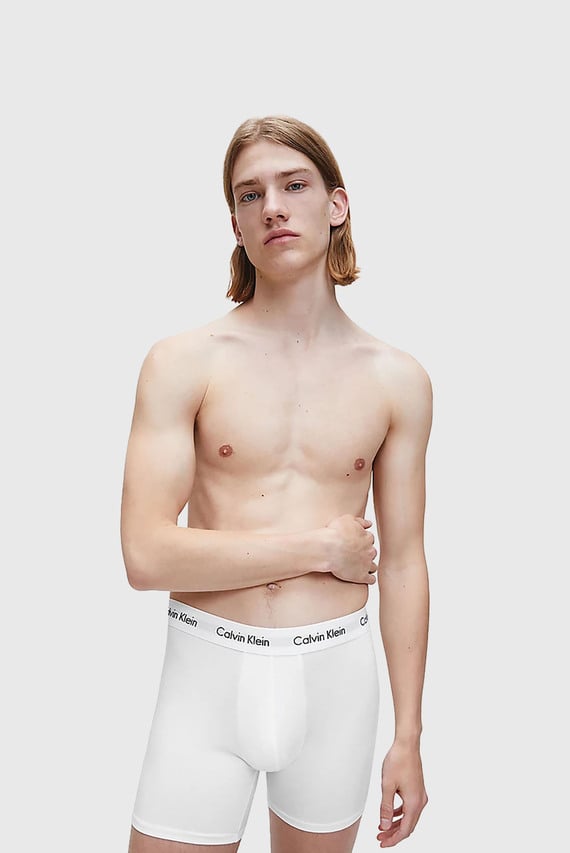 Мужские белые боксеры (3 шт) 3P BOXER BRIEF
