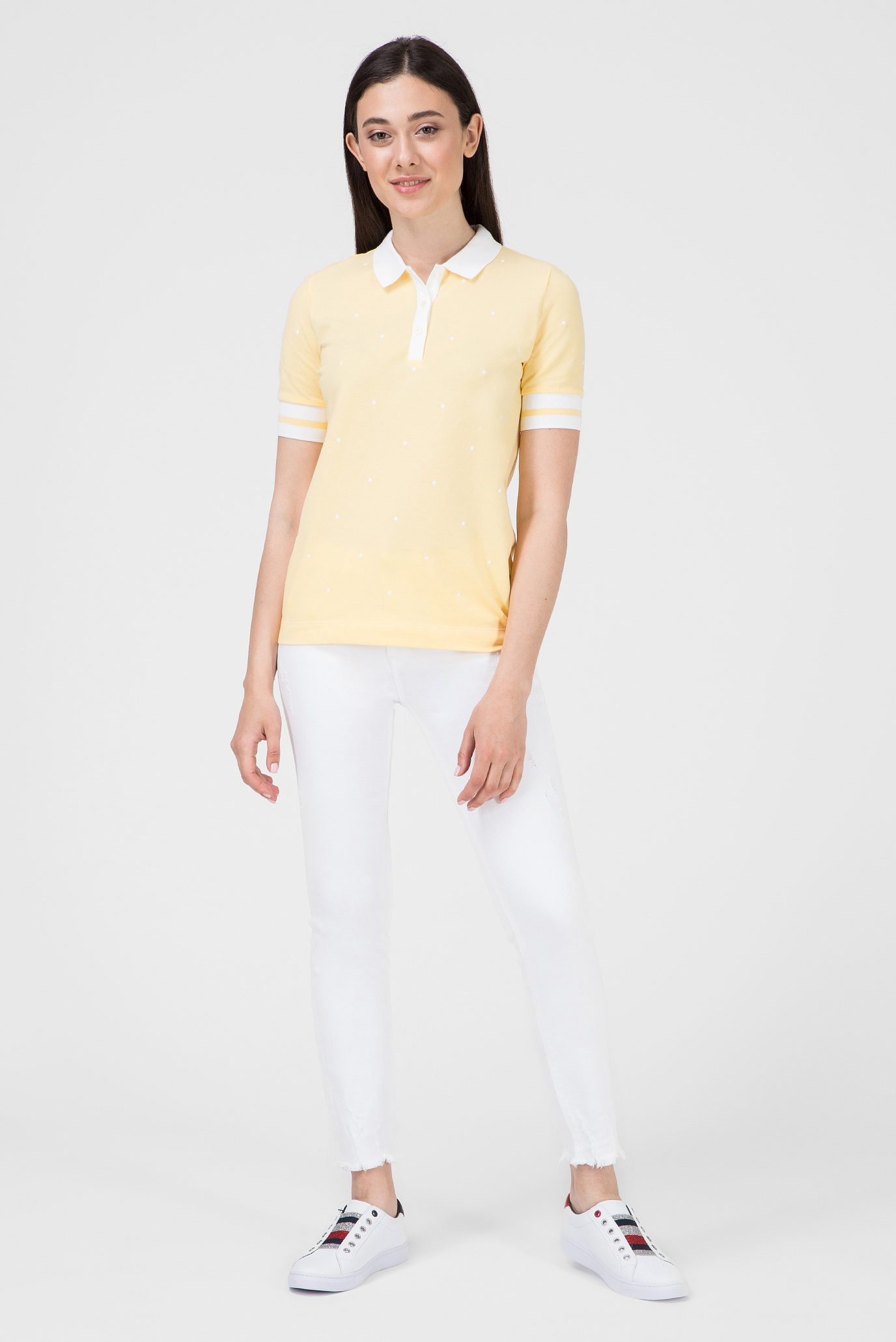 Женское желтое поло ELSA 10