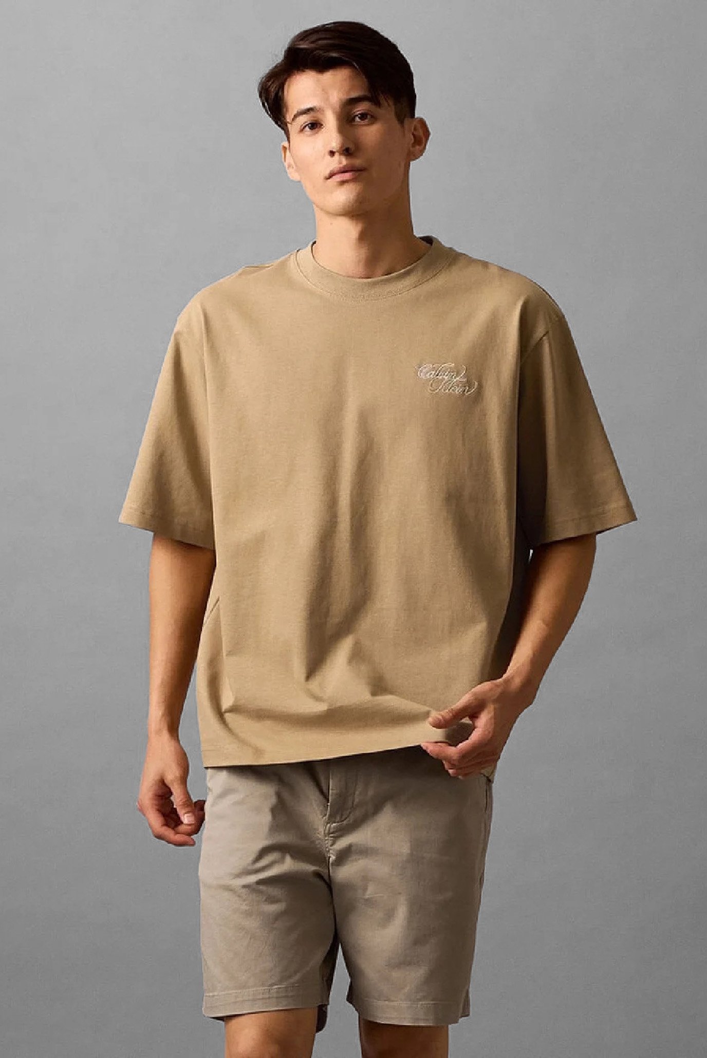 Футболка SS 2 TONE LOGO EMB OVERSIZED TEE 1