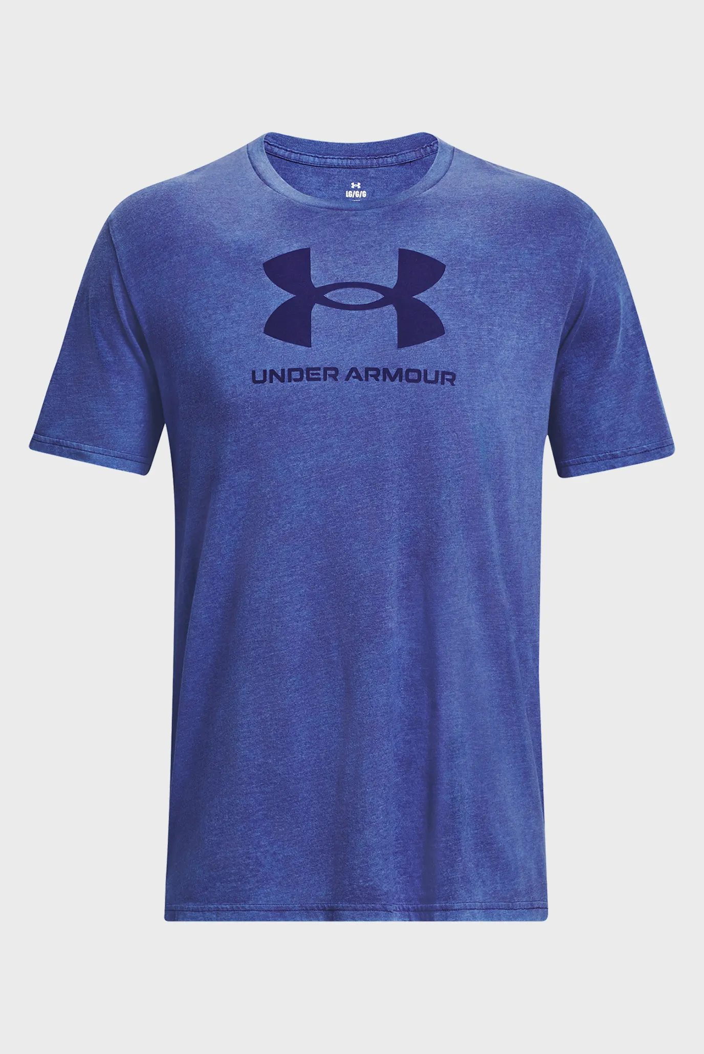 Мужская синяя футболка UA WASH TONAL SPORTSTYLE SS 5