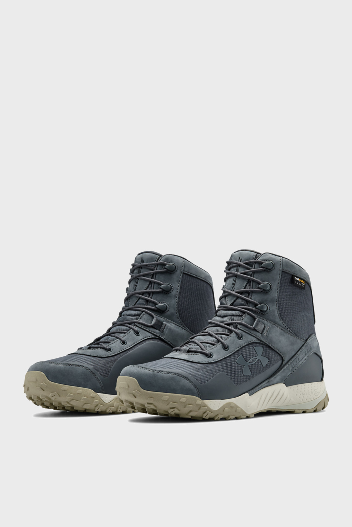 Серые хайтопы UA Valsetz Cordura 2