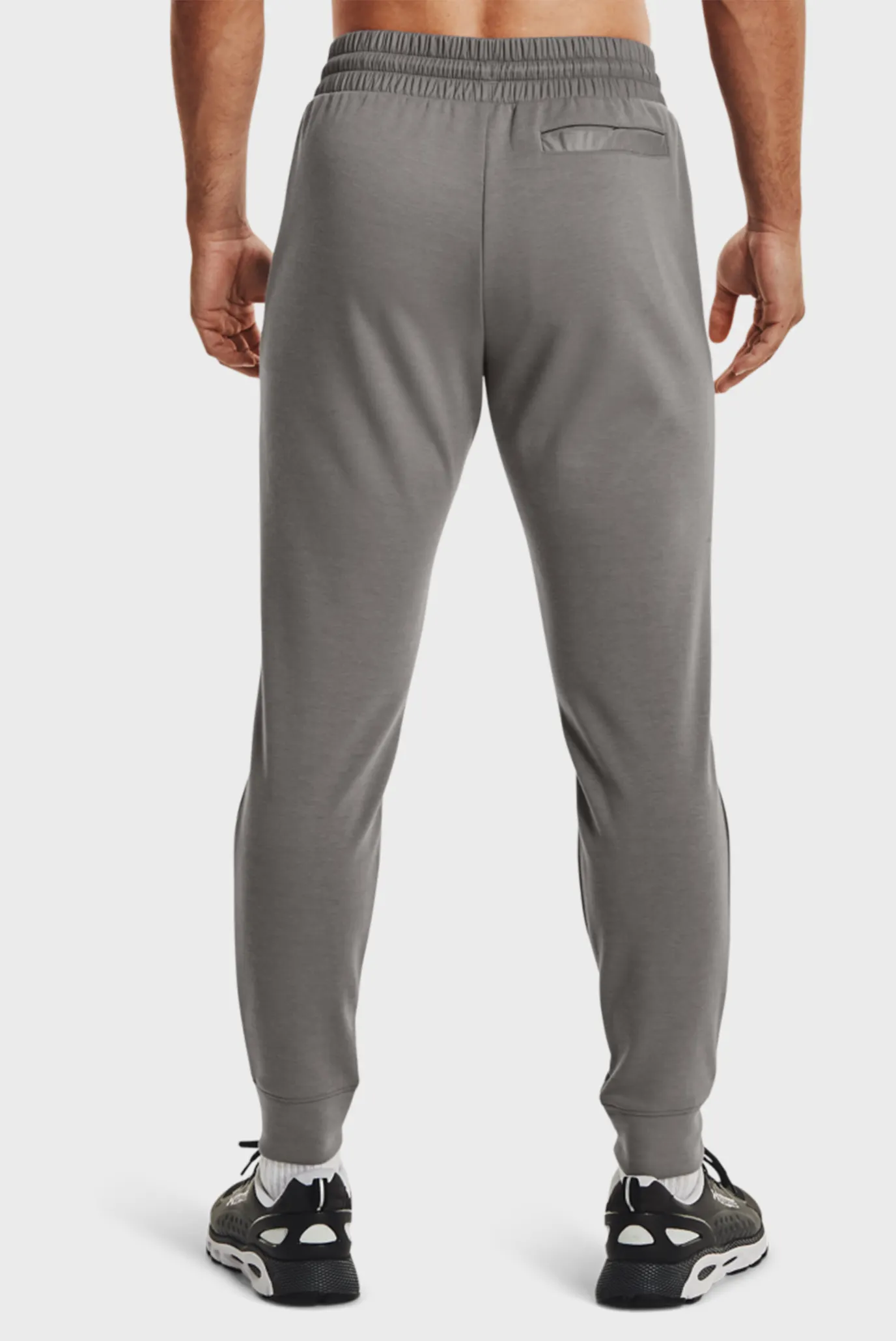 Мужские серые спортивные брюки UA SUMMIT KNIT JOGGER 9