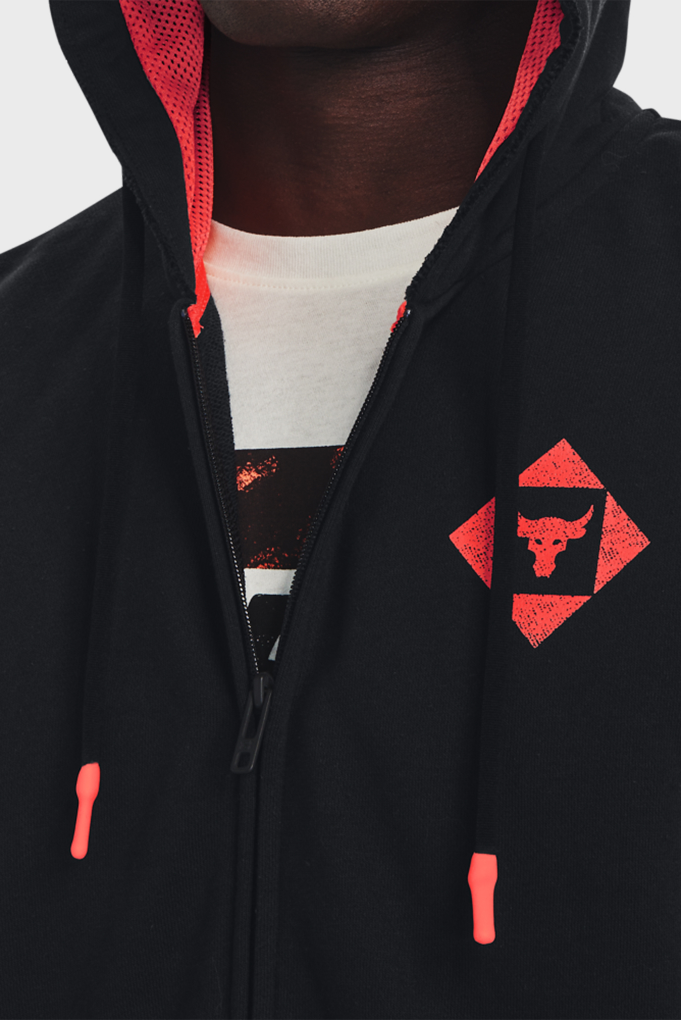 Мужское черное худи Pjt Rck HW Trry SL FZ Fam 10